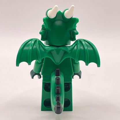LEGO Green Dragon Costume, Series 23, Collectible Minifigures, Minifigure (col409)