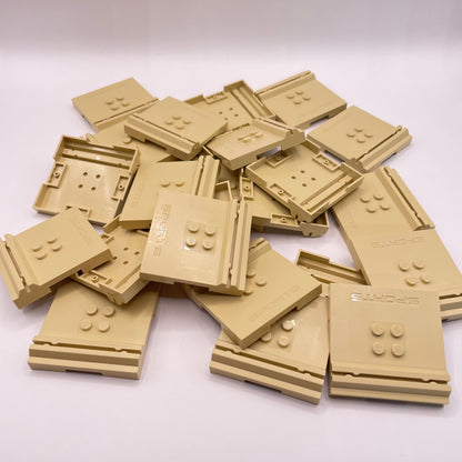 LEGO Tan, Tiles, Modified Sports, 23 pieces
