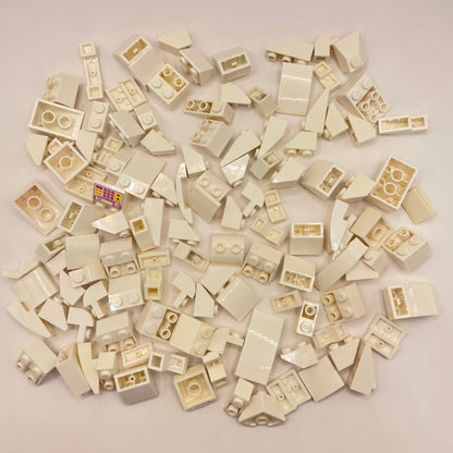 LEGO Slopes, White, Approx. 100g