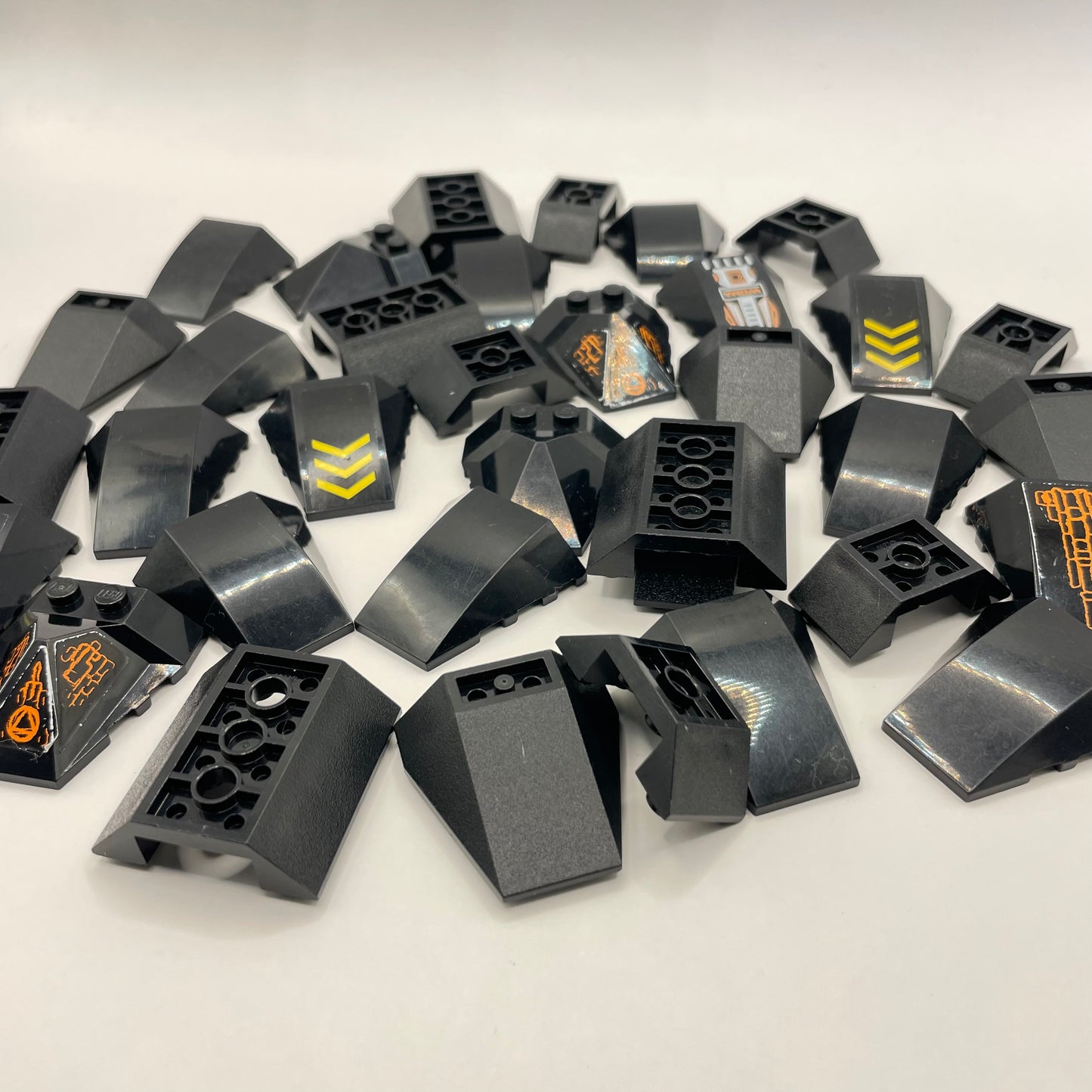 LEGO Vehicle Hulls, Black, Approx. 75g