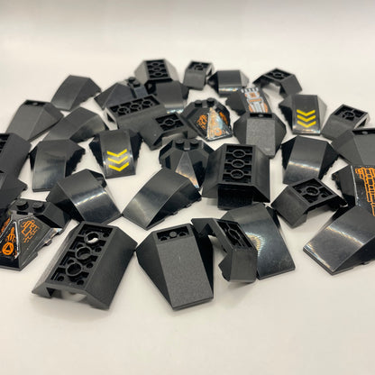 LEGO Vehicle Hulls, Black, Approx. 75g