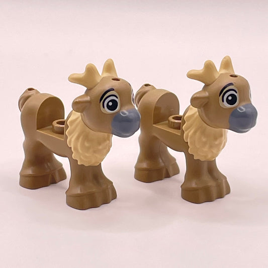 LEGO Baby Reindeer, Frozen, Christmas, Animal, (2 Pack)