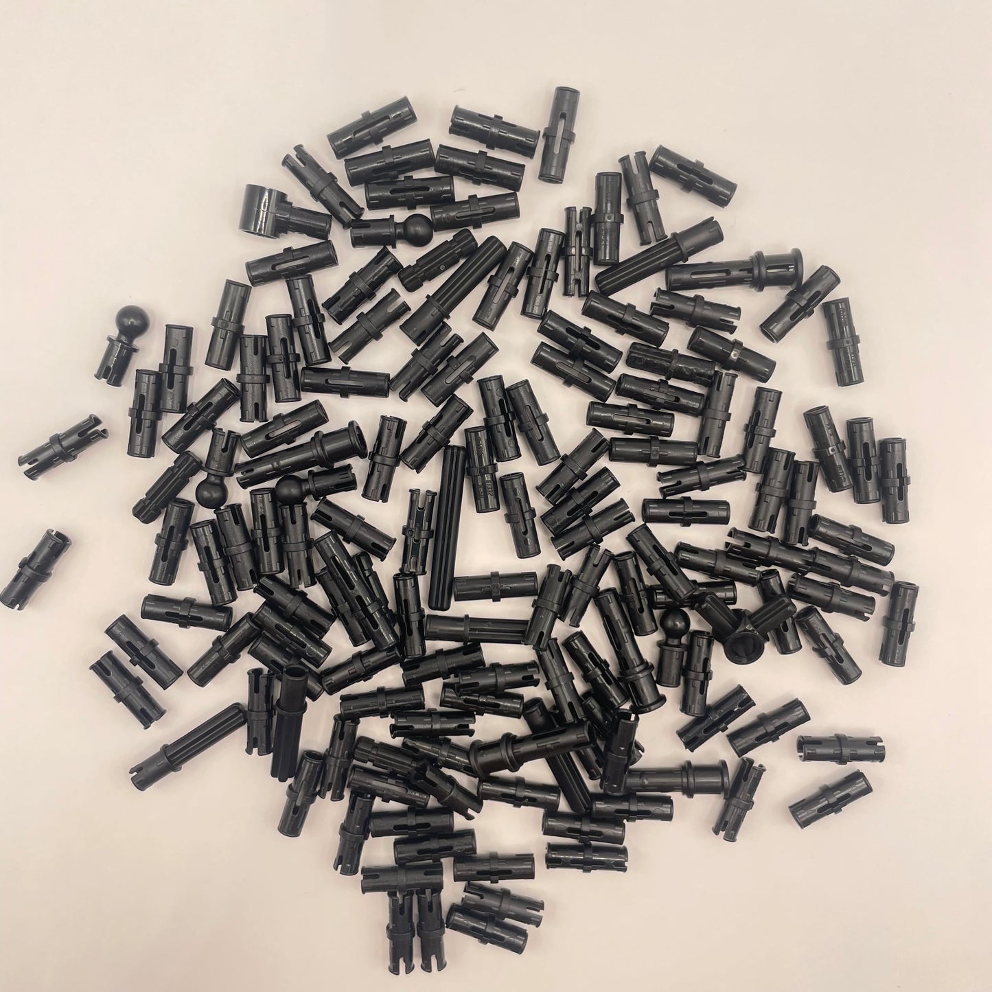 LEGO Technic With Mixed pins, Black, Approx. 25g