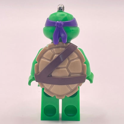 LEGO Donatello - Keychain, Teenage Mutant Ninja Turtles, Minifigure, (850646) incomplete