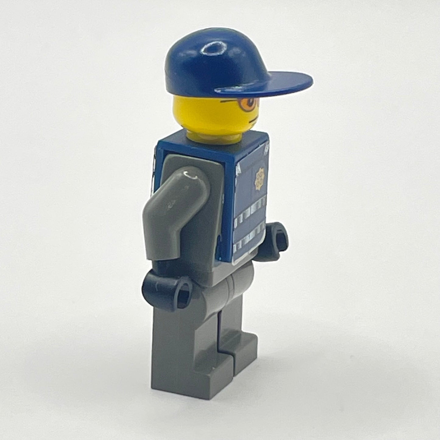 LEGO Police - Security Guard, Dark Grey, City Minifigure (wc001)