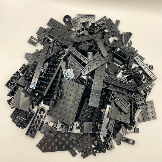 LEGO Mixed Bricks, Black, Approx. 210g