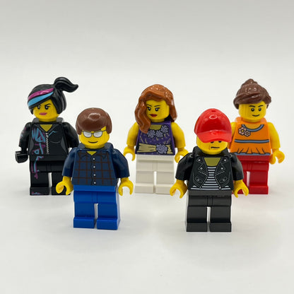 LEGO City Figures, Male and Female, Set of 5