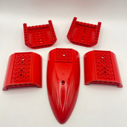 LEGO Airplane Fuselage, Mixed Pieces, 5 Pieces