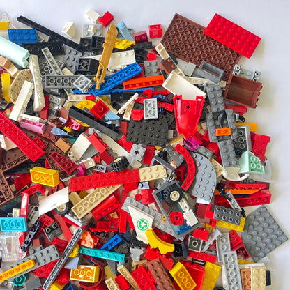 LEGO Fun Pack, Mixed Bag, Approx. 750g includes 6 Minifigures/Minidolls