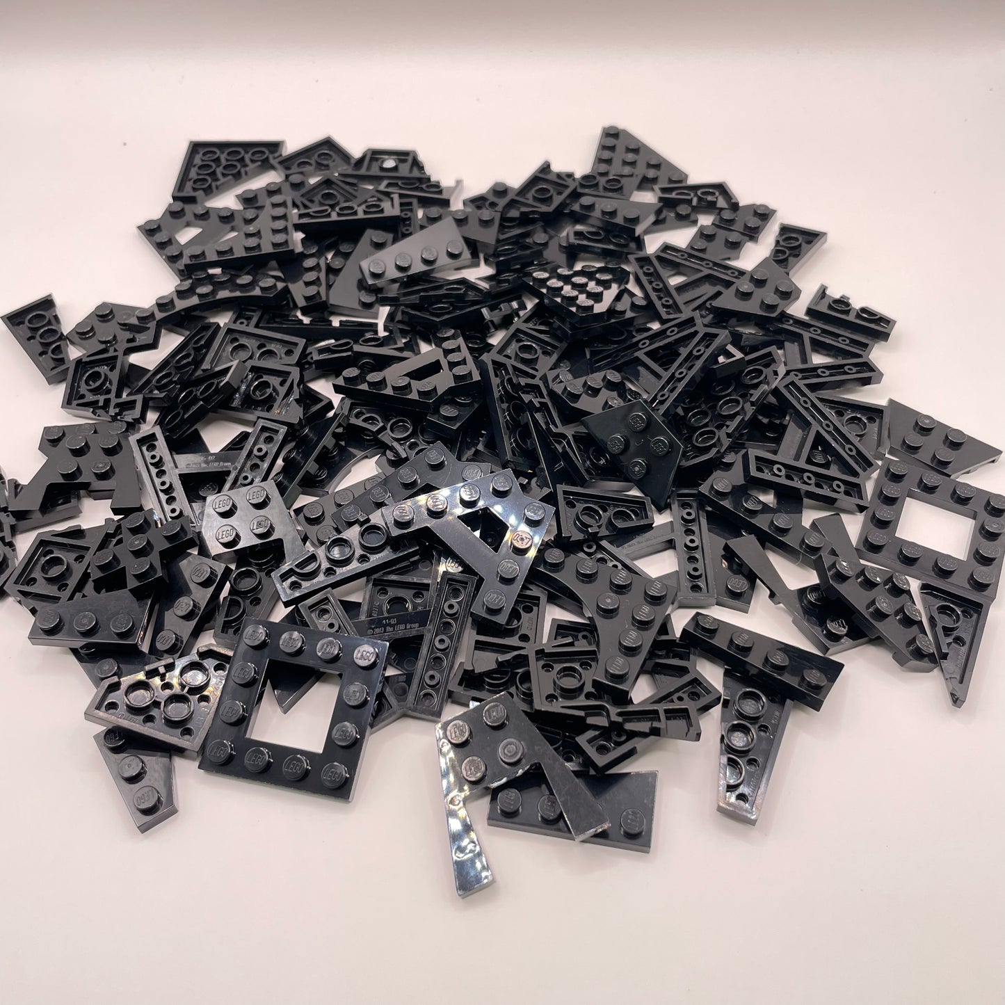 LEGO Small, Wedges, Black, Approx. 120g