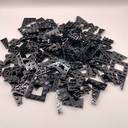 LEGO Small, Wedges, Black, Approx. 120g