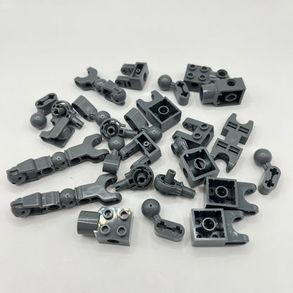 LEGO Black, Bionicle Joints, Approx. 40g