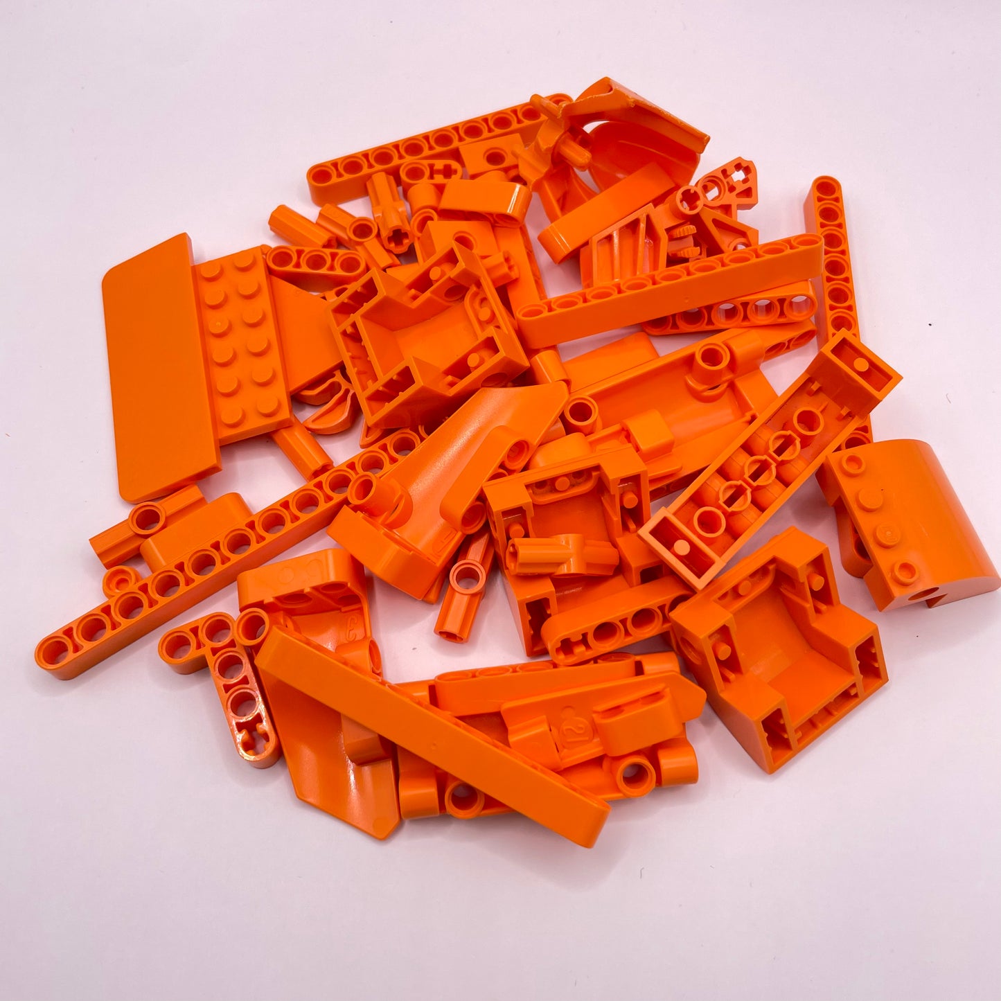 LEGO Orange, Technic, Approx. 100g