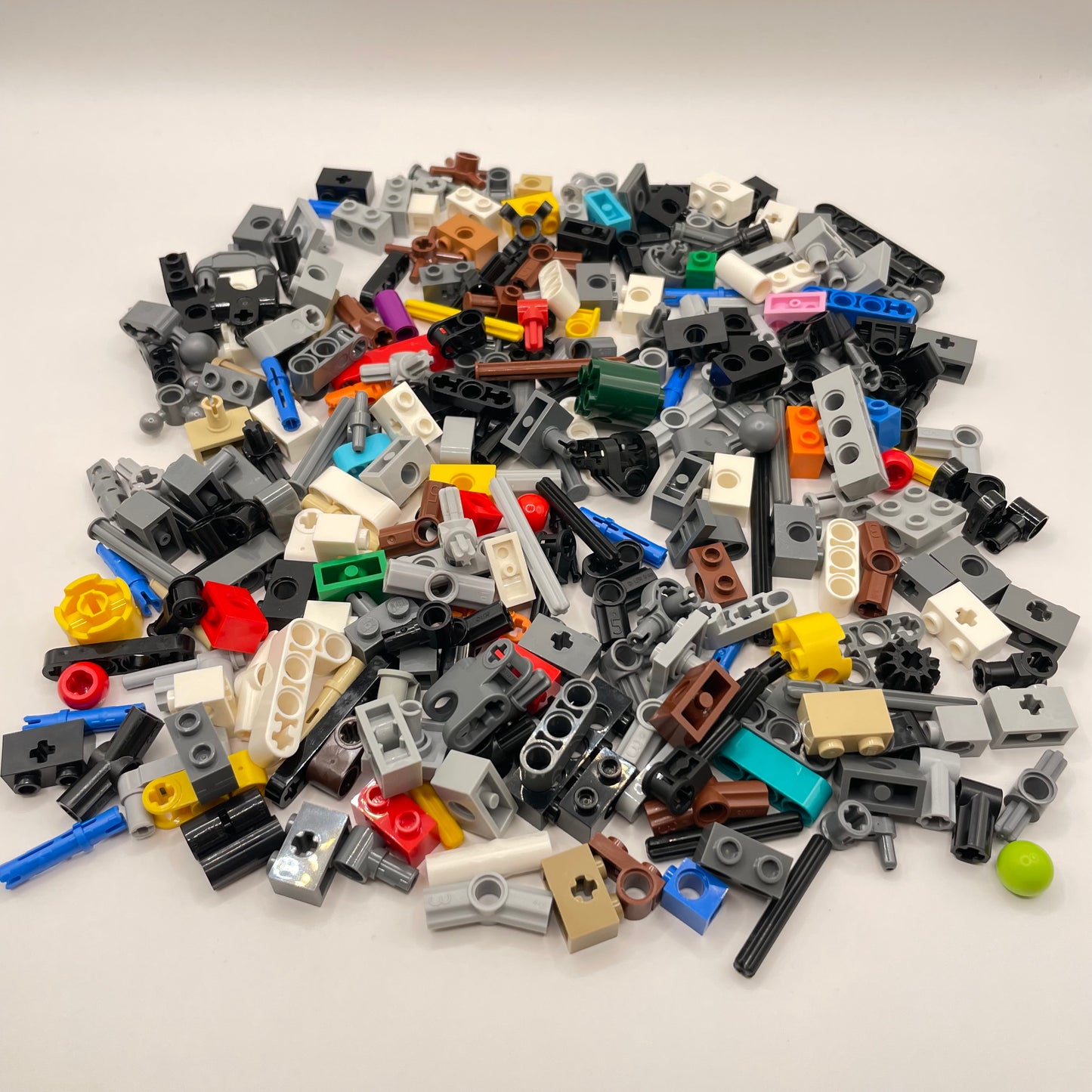 LEGO Small Technic Bricks and Pieces, Mixed Colours, Approx. 170g