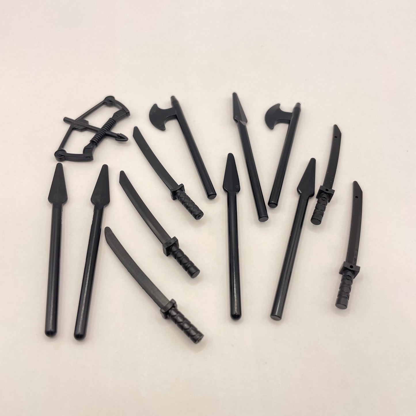 LEGO Mixed Medieval Weapons, Castle, Black, 13 Pieces