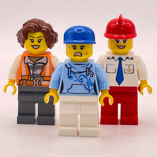 LEGO Ladies, City, Minifigures (Pack of 3)