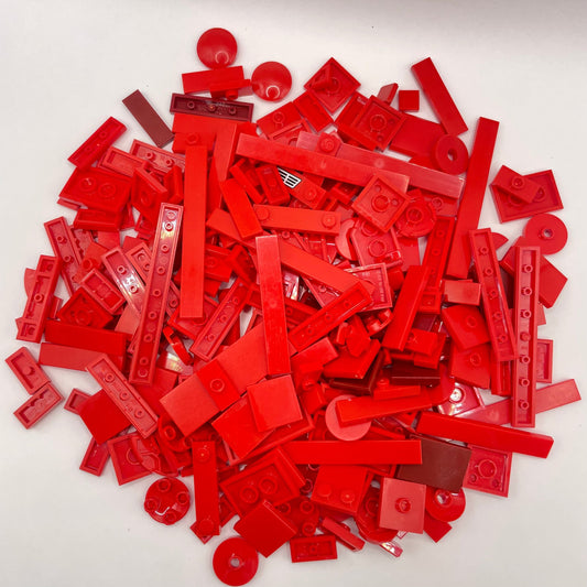 LEGO Tiles, Red, Approx. 100g
