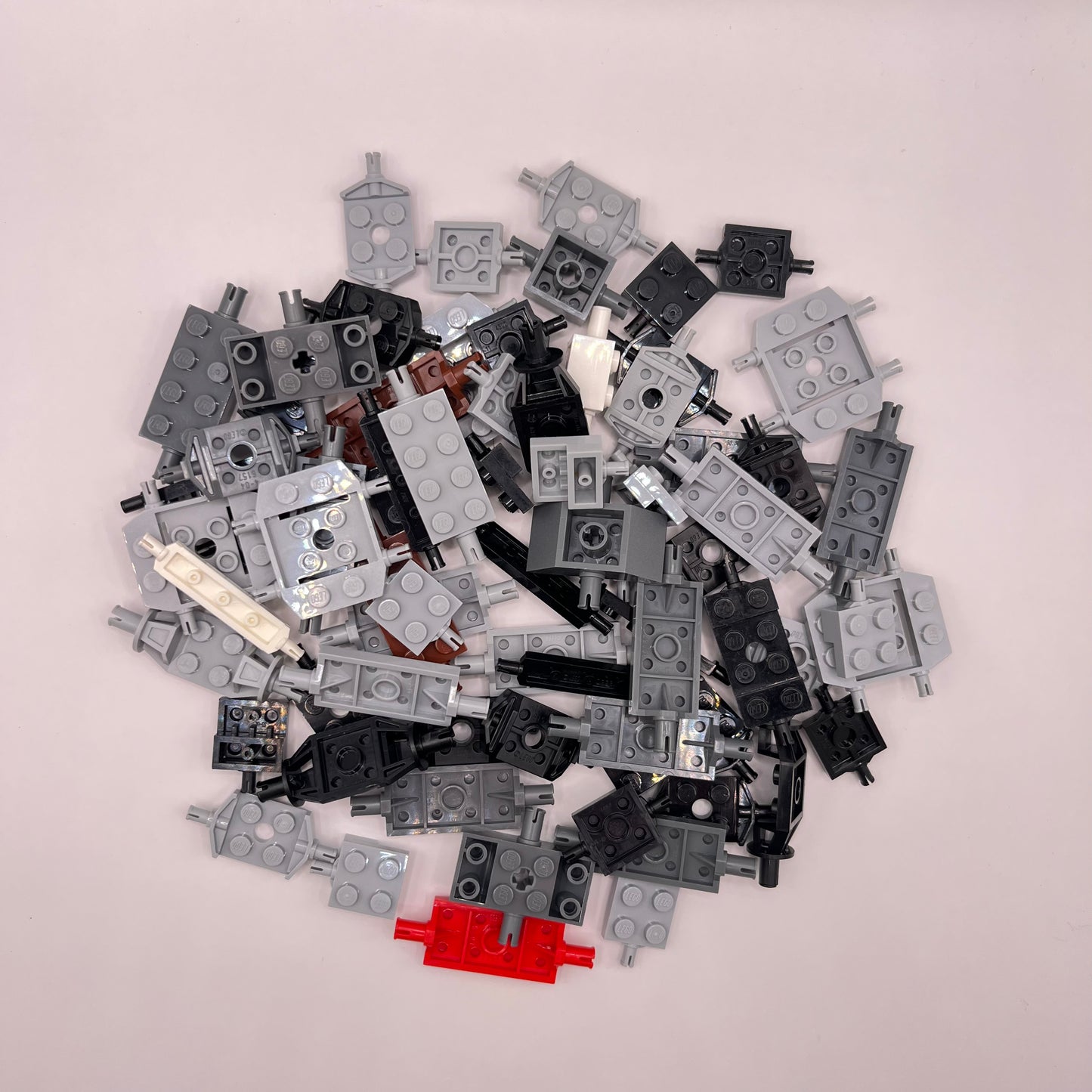 LEGO Mixed Axles, Mixed Colours, Vehicle Pieces, Approx. 100g