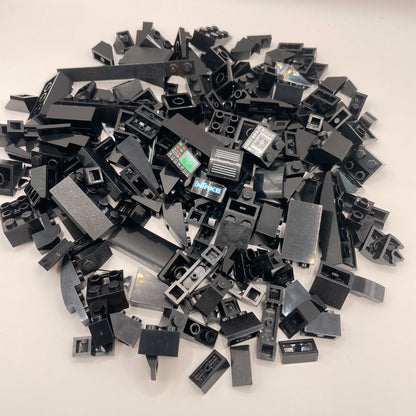 LEGO Black, Mixed Slopes, Approx. 130g