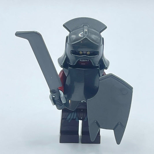 LEGO Uruk-Hai with Helmet, Shield and Sword, Lord of the Rings, Minifigure (lor007)