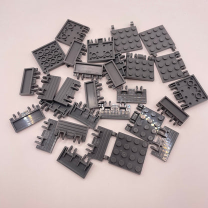 LEGO Flaps, SNOT, Dark, Bluish Grey, Approx.45g