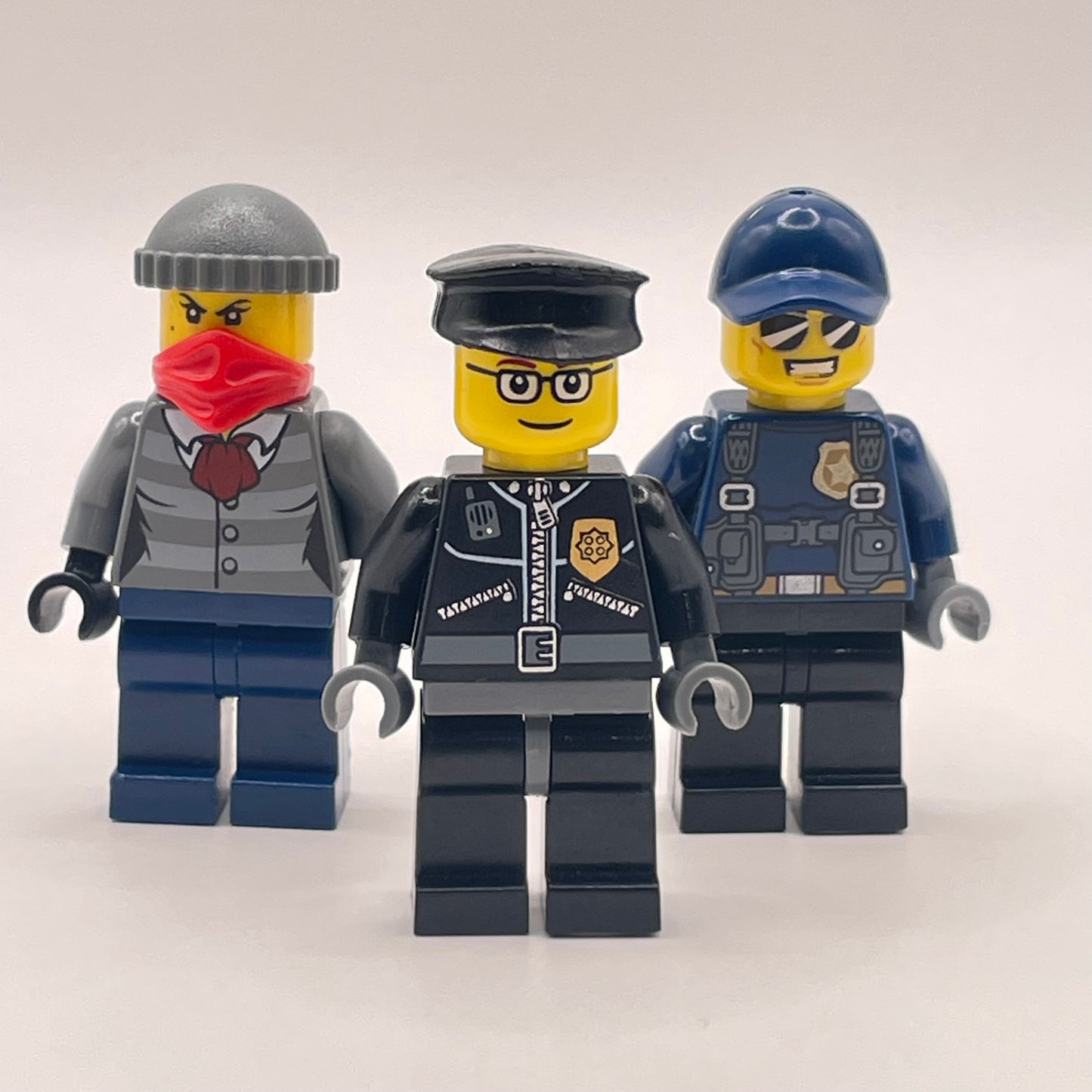 LEGO Police and Robbers, City, Minifigures (pack of 3)