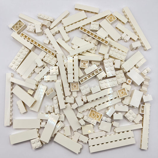 LEGO White, Bricks, Approx. 115g