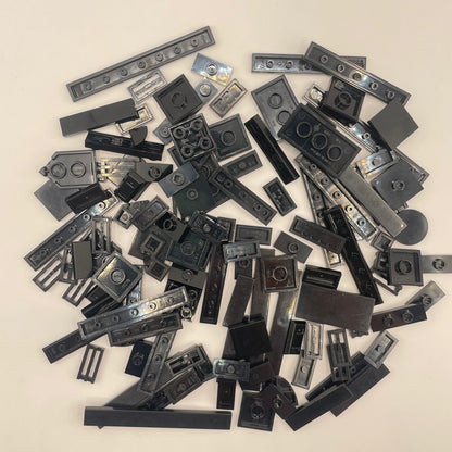 LEGO Tiles, Mixed, Black, Approx. 50g
