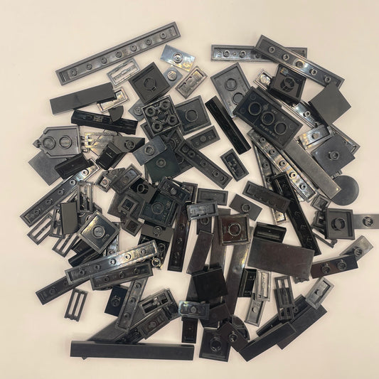 LEGO Tiles, Mixed, Black, Approx. 50g