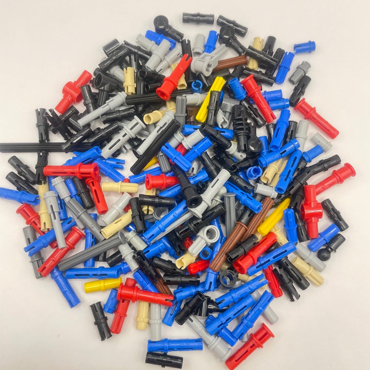 LEGO Pins and Axles, Mixed Colours, Technic, Approx. 50g