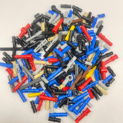 LEGO Pins and Axles, Mixed Colours, Technic, Approx. 50g