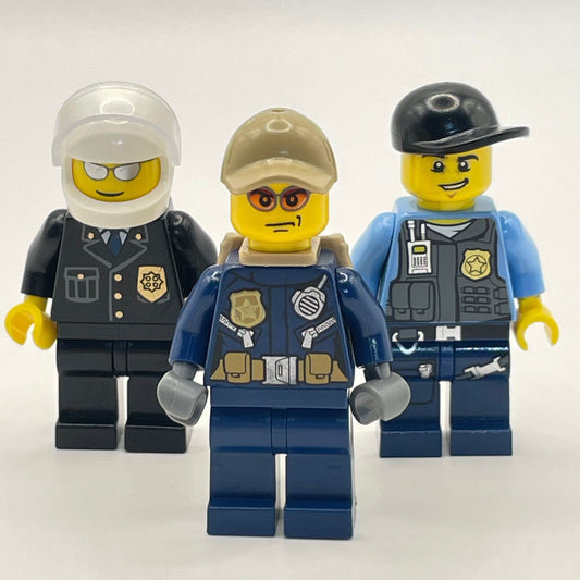 LEGO Police, City, Minifigures (pack of 3)