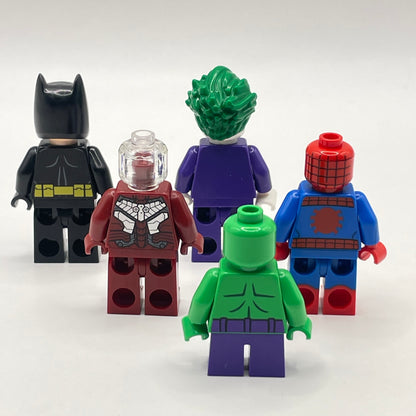 LEGO Mixed Super Heroes, Incomplete or Marked, Minifigures (5 Pack) #2