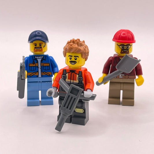 LEGO Tradies, City, Minifigures, Set of 3