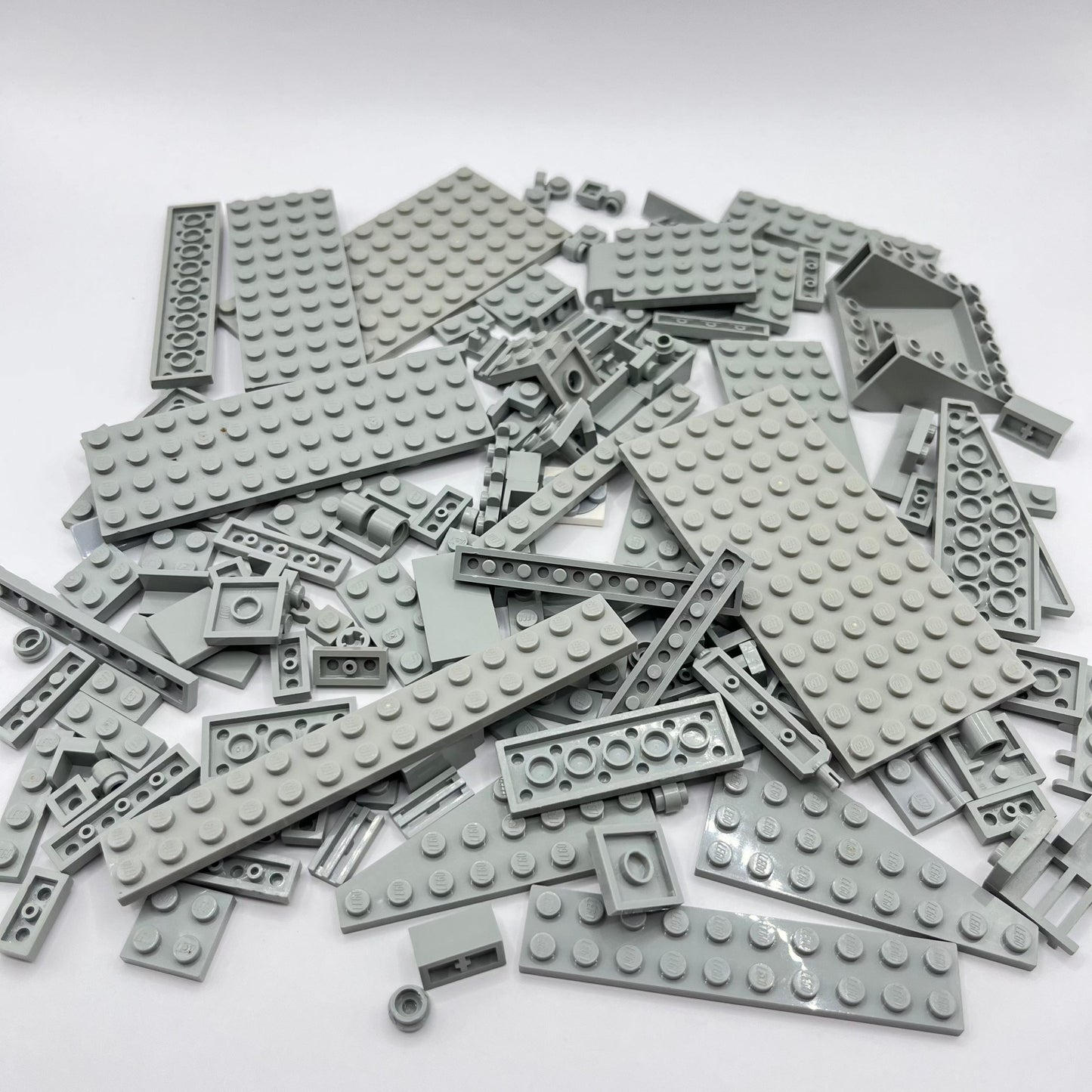 LEGO Mixed Light Grey, Mixed Bricks, Approx. 140g