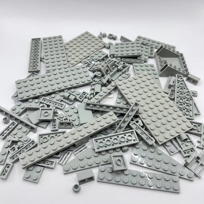 LEGO Mixed Light Grey, Mixed Bricks, Approx. 140g