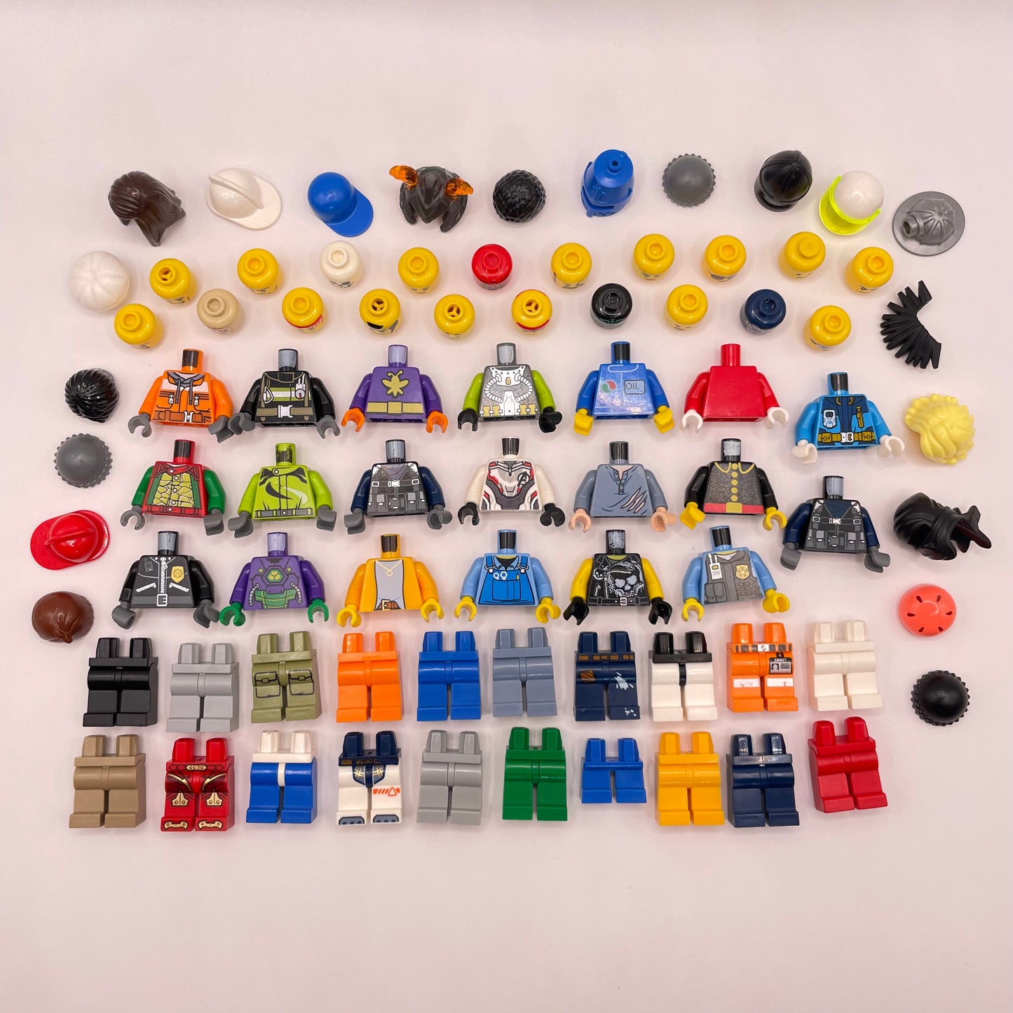 LEGO Build a Minifigure, Mix and Match City Figures, Set of 20