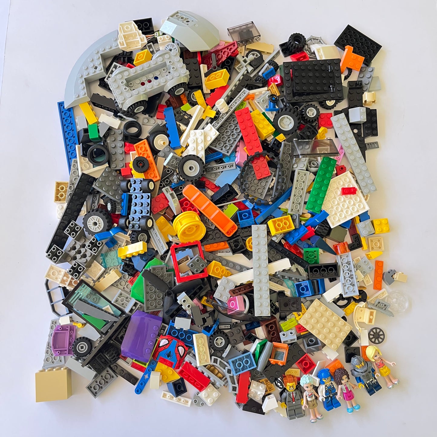 LEGO Fun Pack, Mixed Bag, Approx. 750g includes 6 Minifigures/Minidolls
