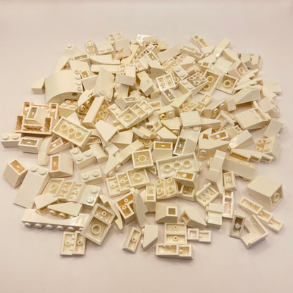 LEGO Slopes, White, Approx. 160g