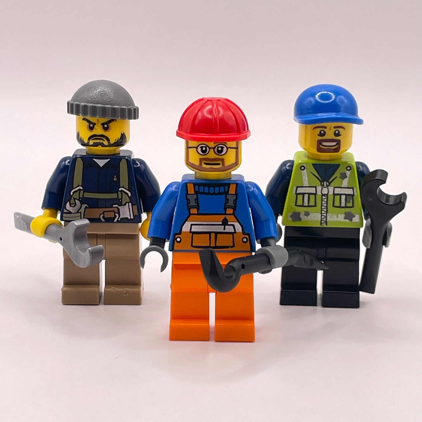 LEGO City Tradies with Tools, Minifigures, Set of 3