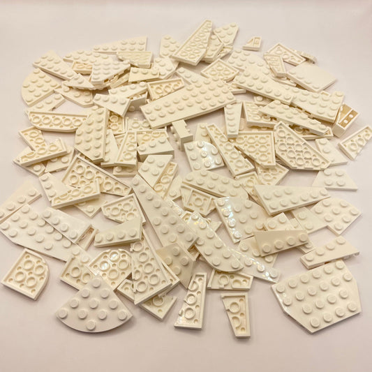 LEGO Wings and Wedges, White, Approx. 140g