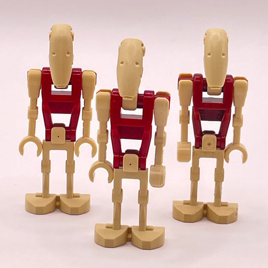 LEGO Battle Droids, Star Wars, Minifigures, (3 Pack)