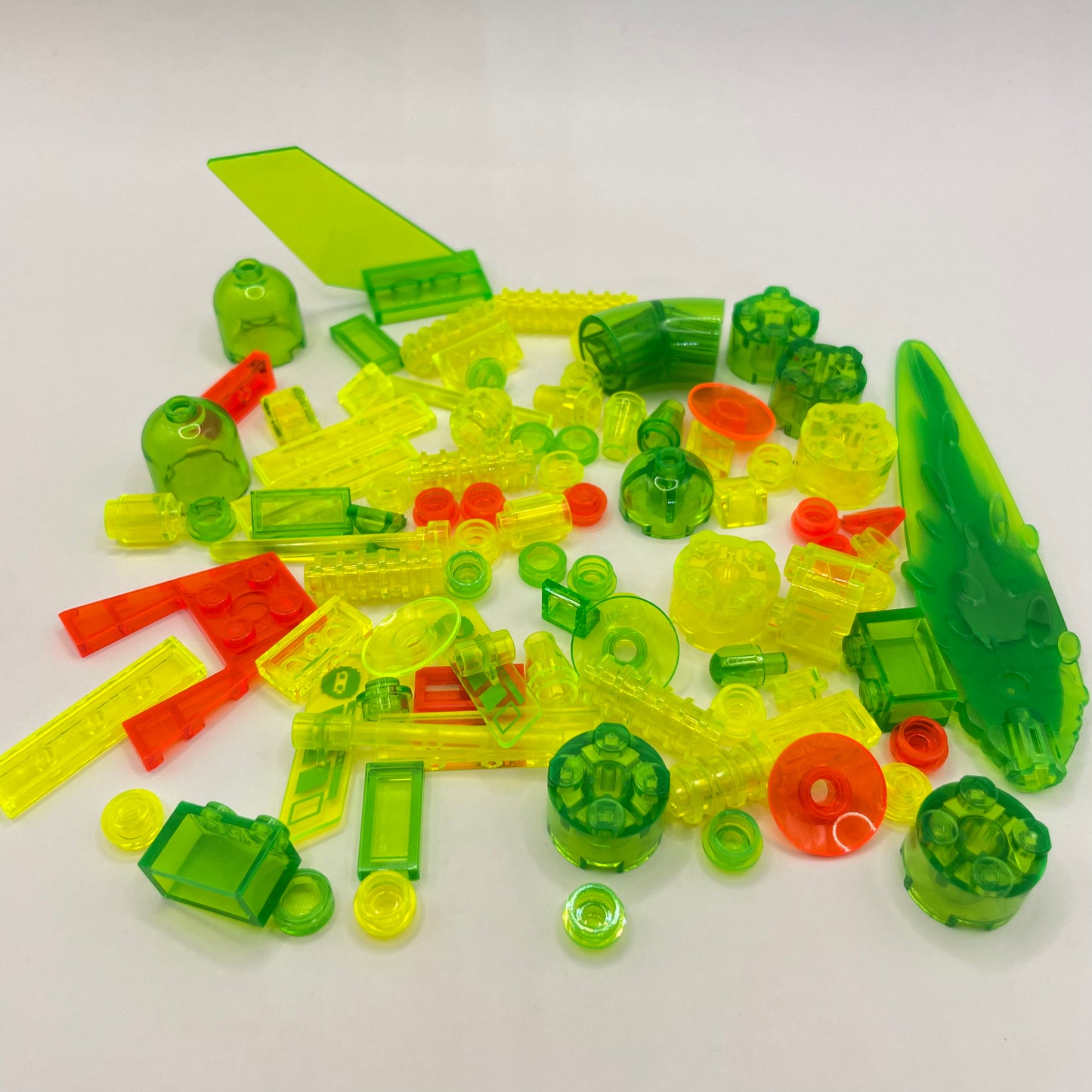 LEGO Transparent Mixed Neon, Approx. 40g