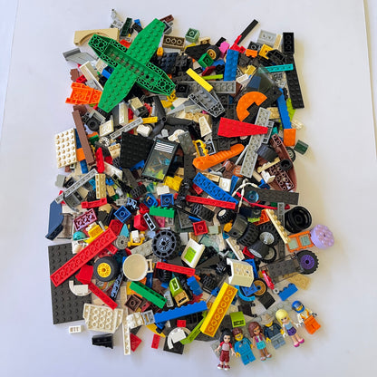 LEGO Fun Pack, Mixed Bag, Approx. 750g includes 6 Minifigures/Minidolls
