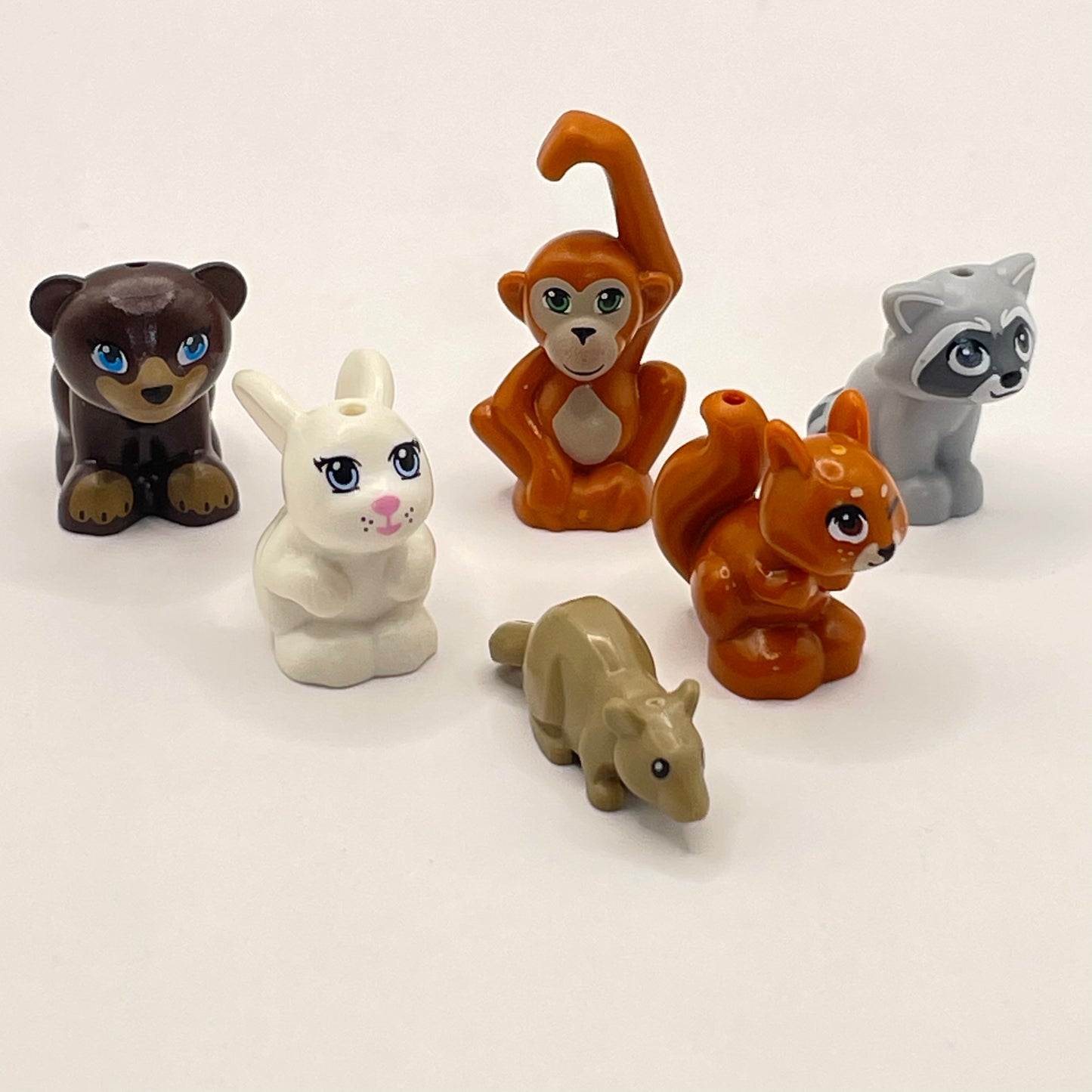 LEGO Forest Animals, Mixed Colours, 6 Pieces