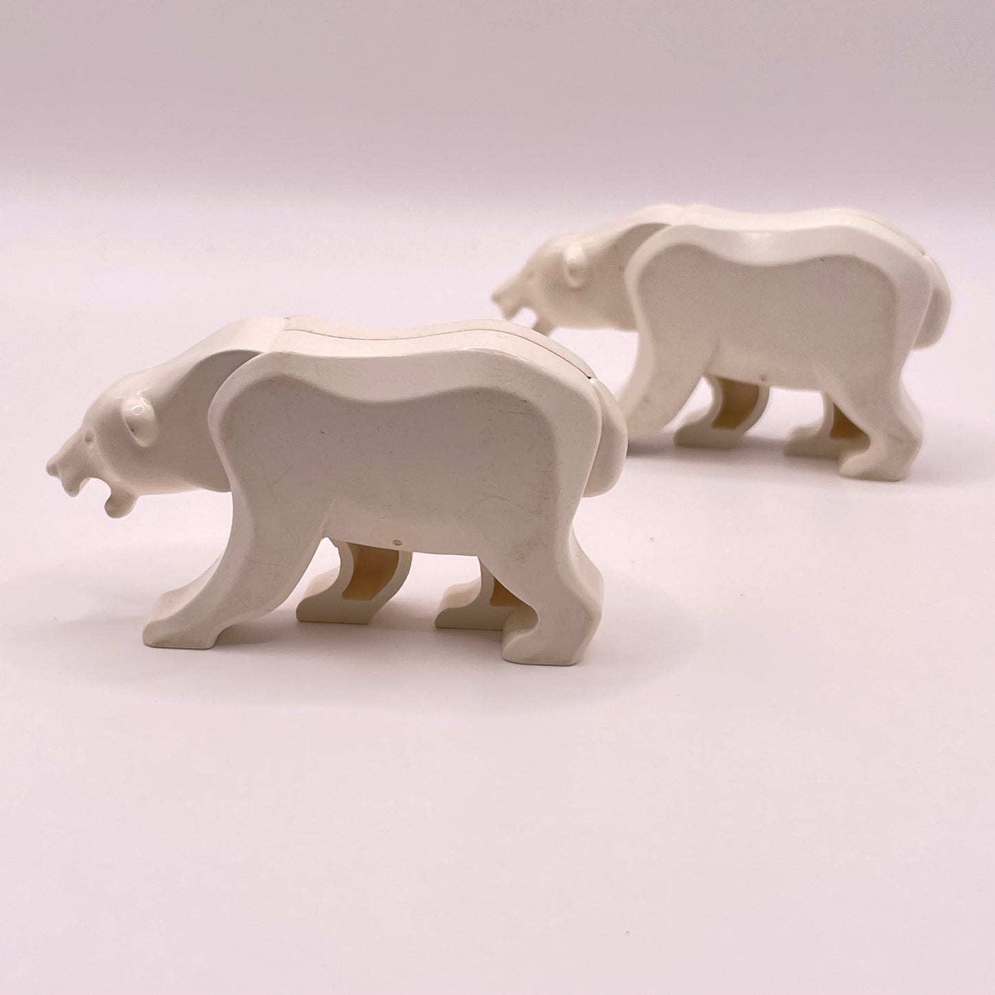 LEGO White Polar Bear, 2 Pieces Snow, Ice, Playwear