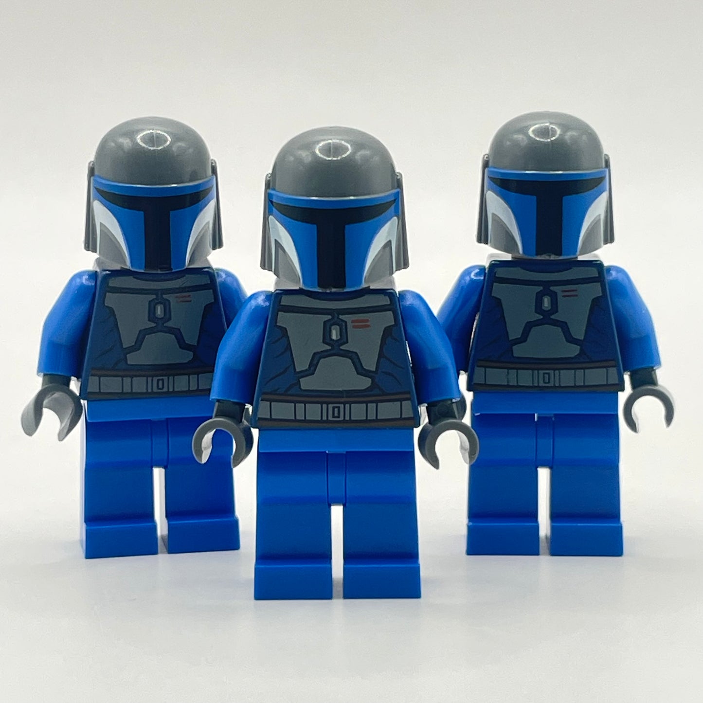 LEGO Mandalorian Death Watch Warriors, Star Wars, Minifigures (sw0296) (3 Pack) No Jetpacks