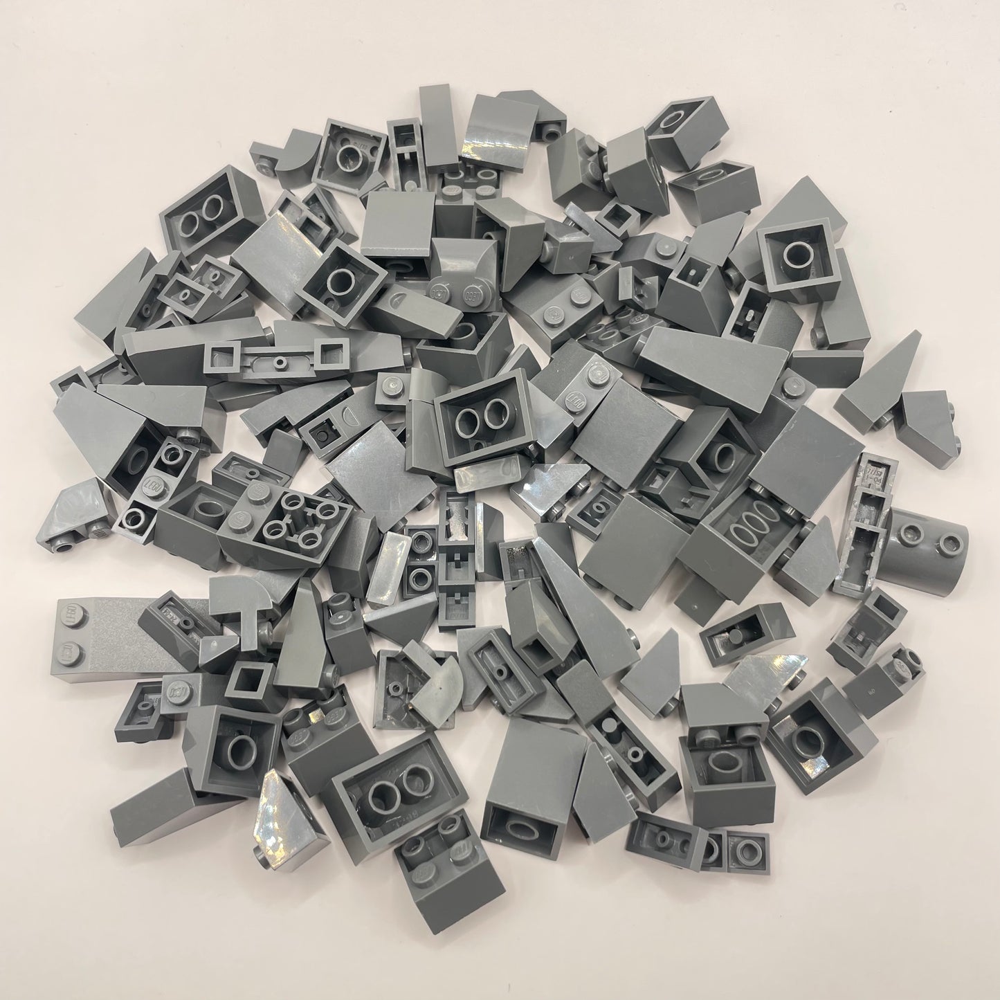 LEGO Slopes, Dark, Bluish Grey, Approx. 115g