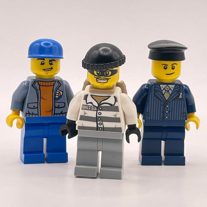 LEGO City Figures, Minifigures, Set of 3