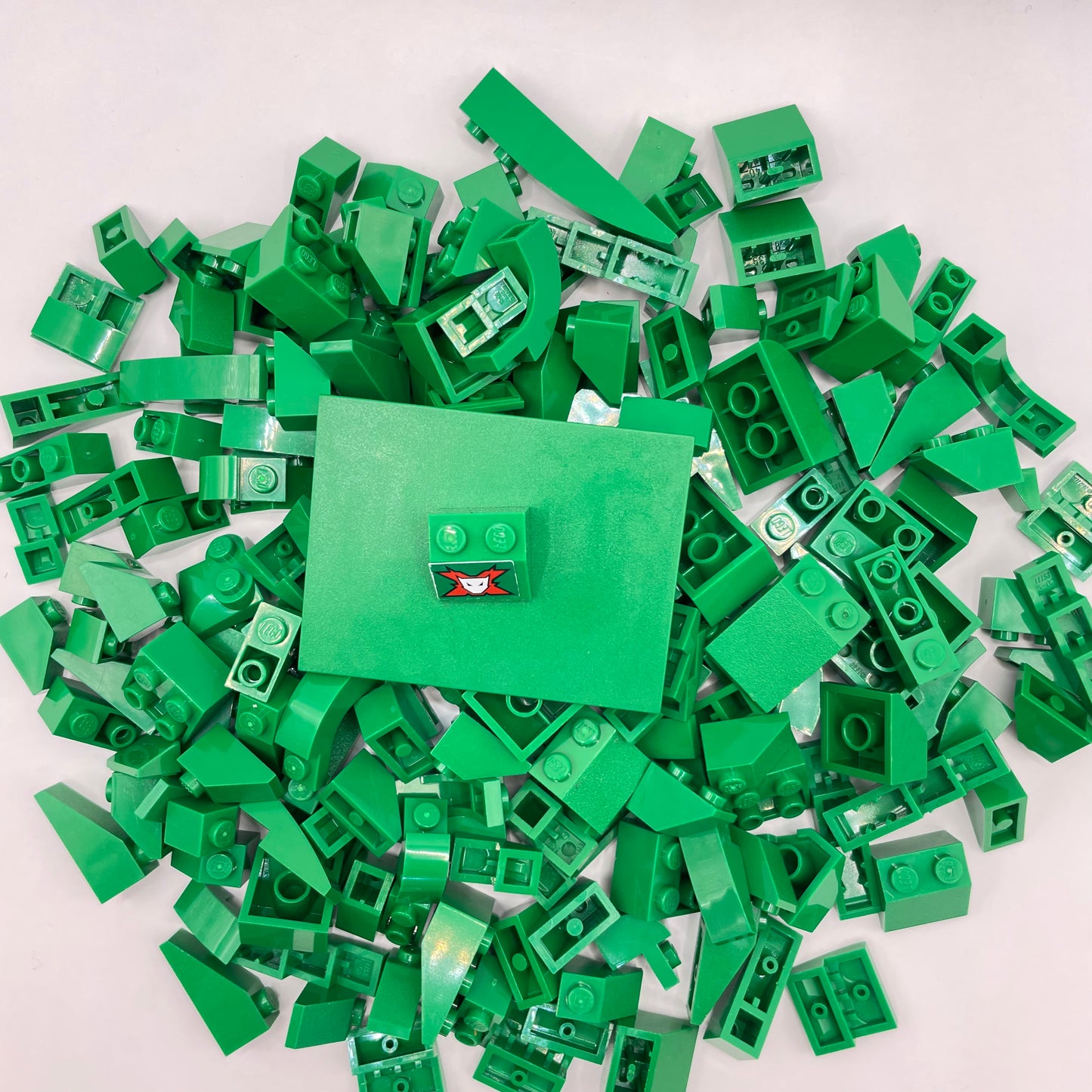 LEGO Slopes, Green, Approx. 145g